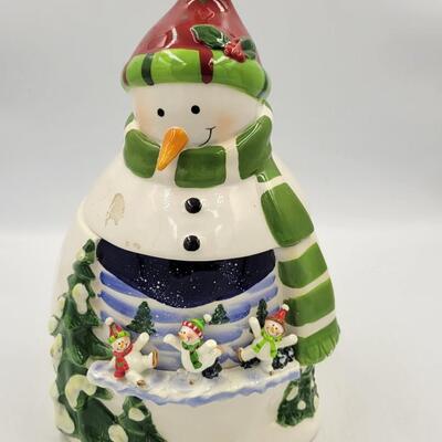 David's Cookie Jar Snowman