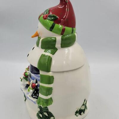 David's Cookie Jar Snowman