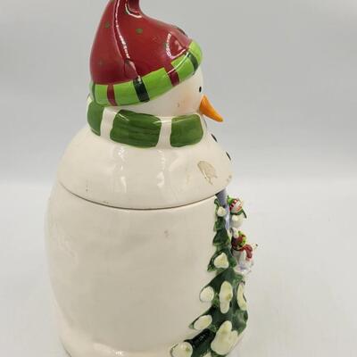 David's Cookie Jar Snowman