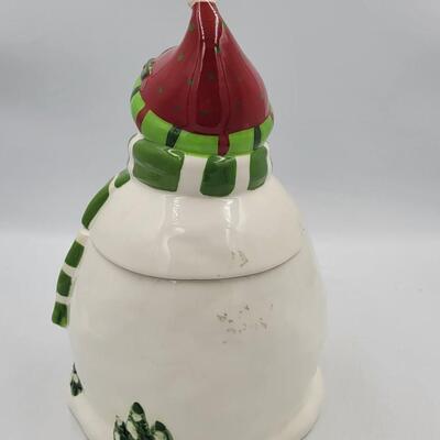 David's Cookie Jar Snowman
