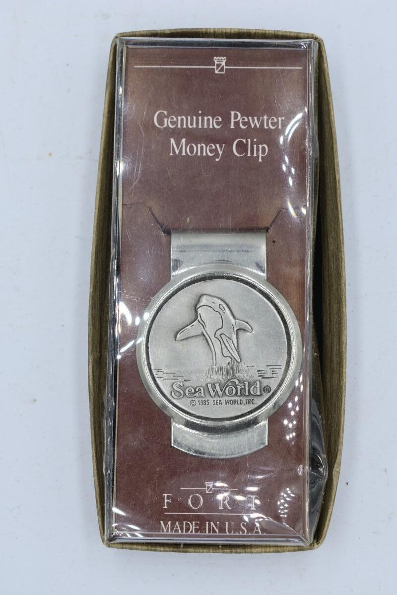 Genuine pewter money clip | EstateSales.org