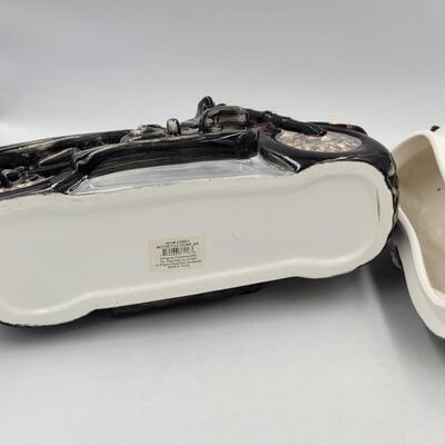 Popular Creations Motorcycle Cookie Jar