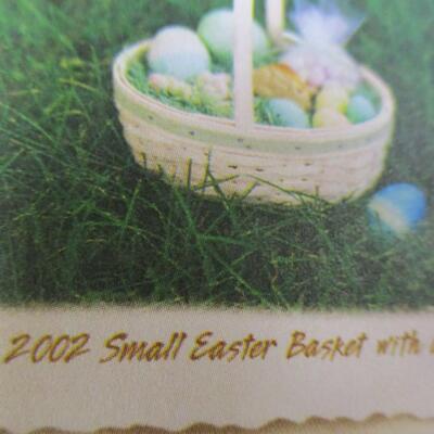 Longaberger 2002 Small Easter Basket