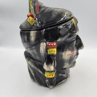 Native American Cookie Jar