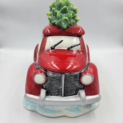 Woody Station Wagon with Christmas Tree