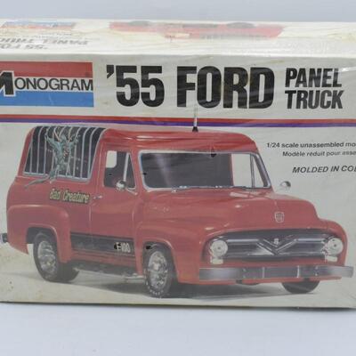 1955s ford panel truck model