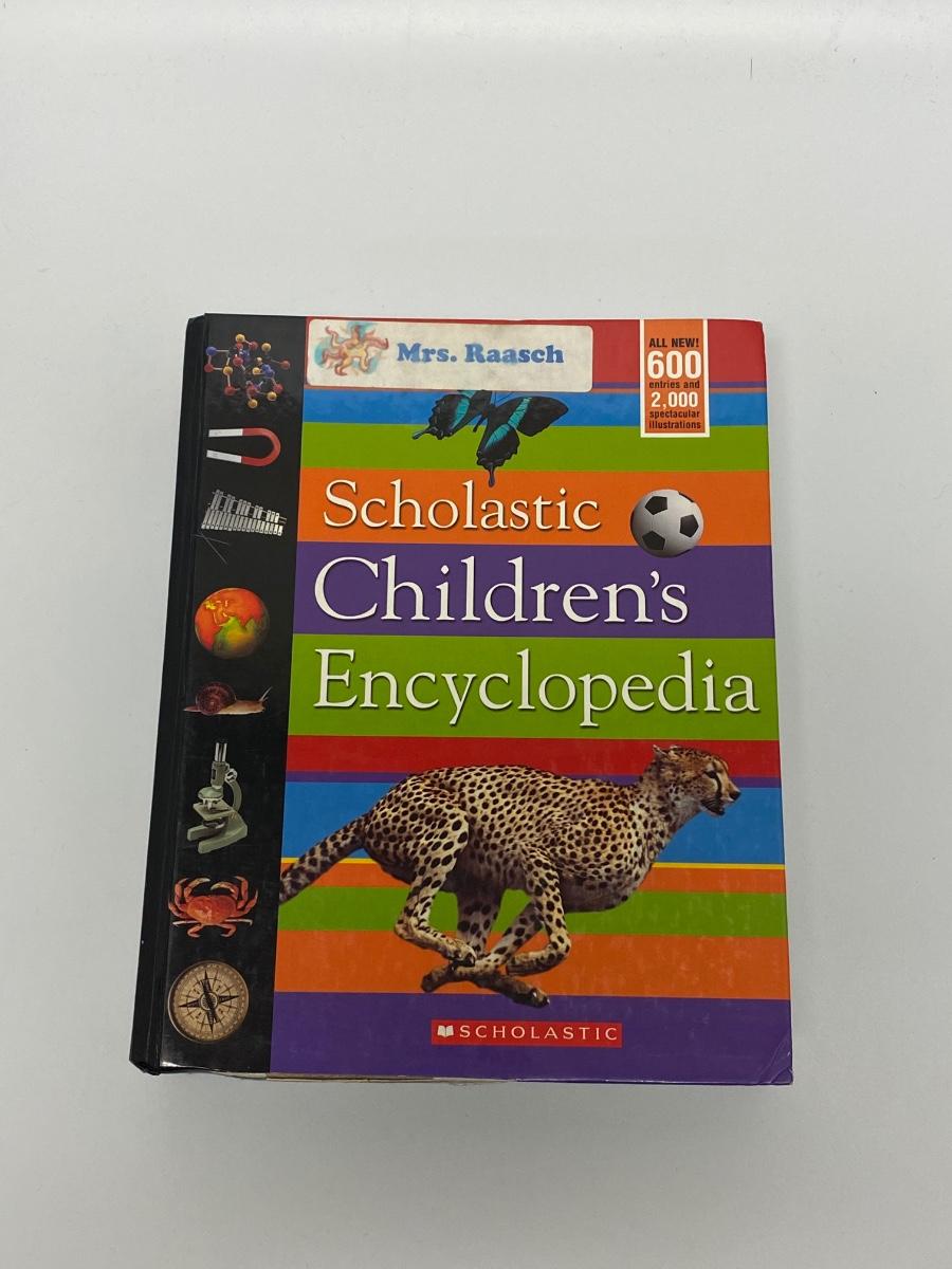 Scholastic Children's Encyclopedia Hardback Reference Book ...