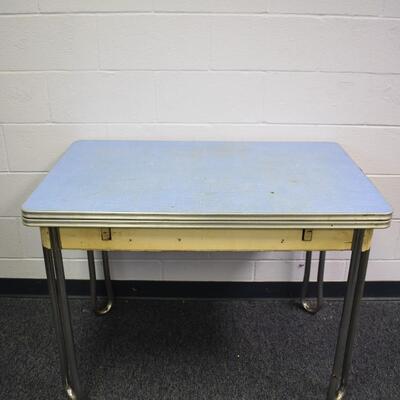 Blue Retro Table