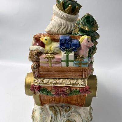 Fitz & Floyd Santa Cookie Jar