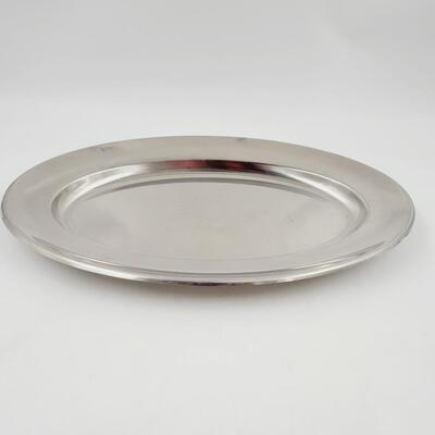 VINTAGE STAINLESS STEEL SERVING DISH