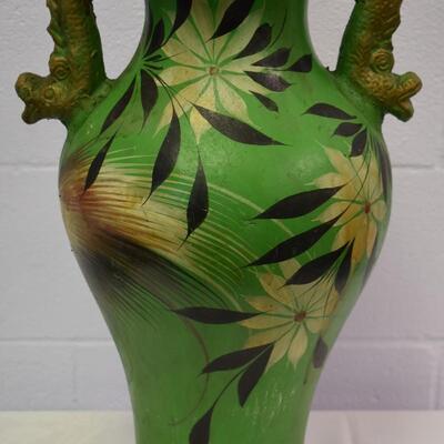 Green Bird Vase