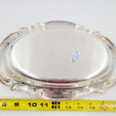 LARGE GORHAM SILVER PLATE SERVING PLATTER