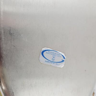 LARGE GORHAM SILVER PLATE SERVING PLATTER