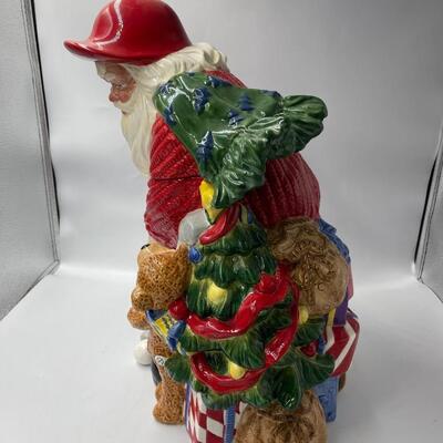 Home for the Holidays Golfing Santa