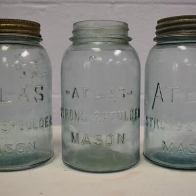 Lot of mason jars