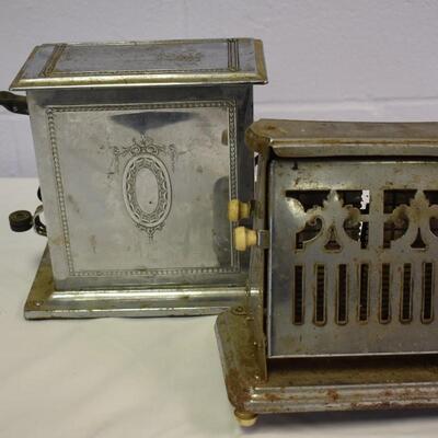 2 antique toasters