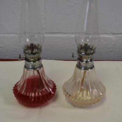 2 Eligant oil lamps