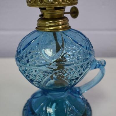 Blue Oil Lamp