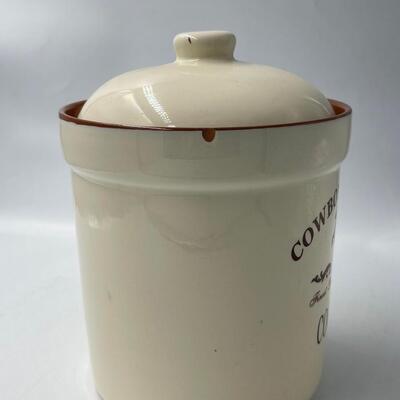 Cowboy Kitchen Cookie Jar