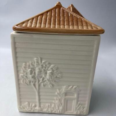 Avon Townhouse Cookie Jar