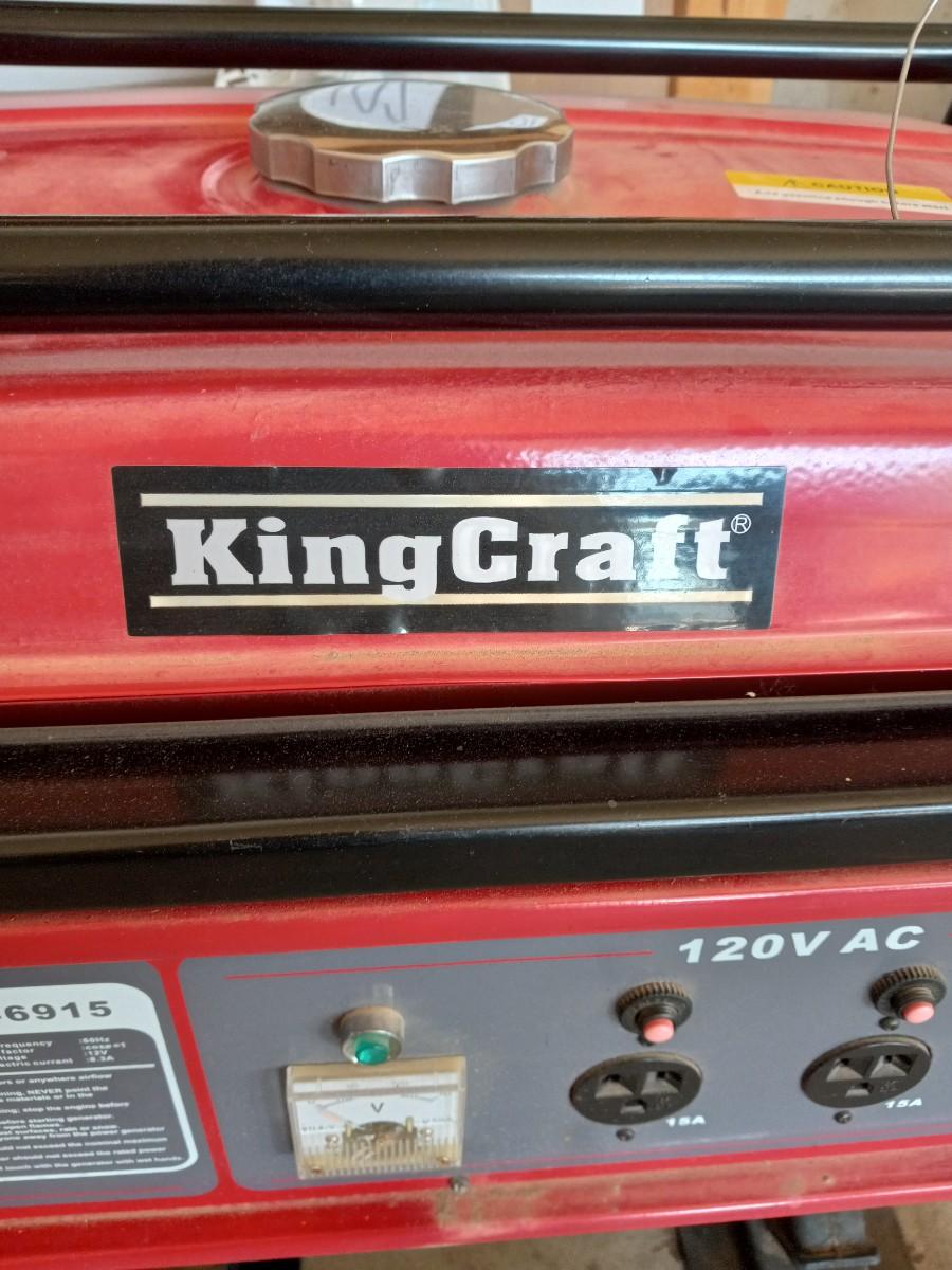 LOT 103 KING CRAFT GENERATOR