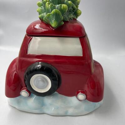 Woody Station Wagon with Christmas Tree