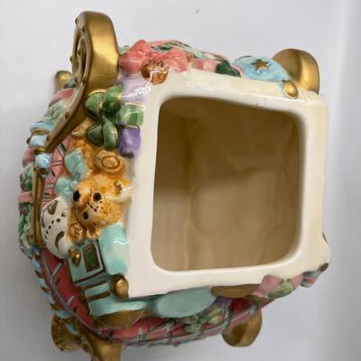 Allure Christmas Sleigh Cookie Jar