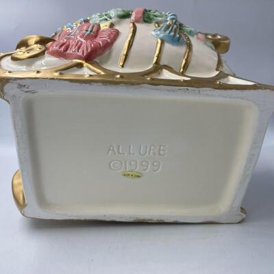 Allure Christmas Sleigh Cookie Jar