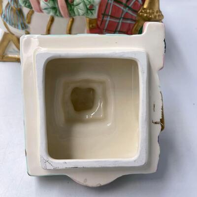 Allure Christmas Sleigh Cookie Jar