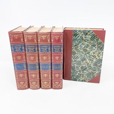 1915 â€œLARNEDâ€™S HISTORY OF THE WORLDâ€ VOLUMES 1-5