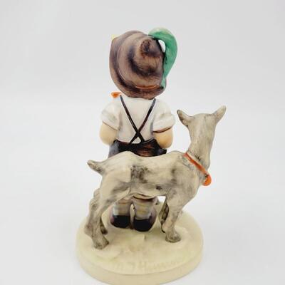 VINTAGE W.GOEBEL GOAT HERDER BOY FIGURINES