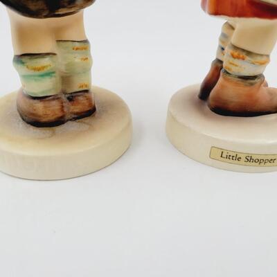VINTAGE PAIR OF CHIPPED GOEBEL FIGURINES