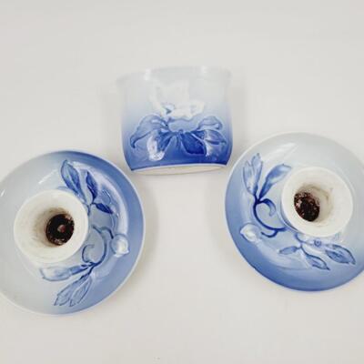 3 PC COPENHAGEN PORCELAIN- MADE IN DENMARK SET