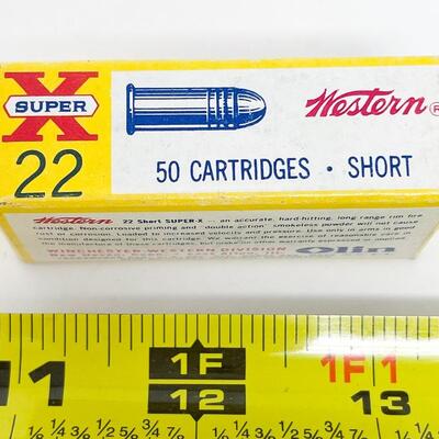 WESTERN SUPER X 22 RIM FIRE CARTRIDGES #2