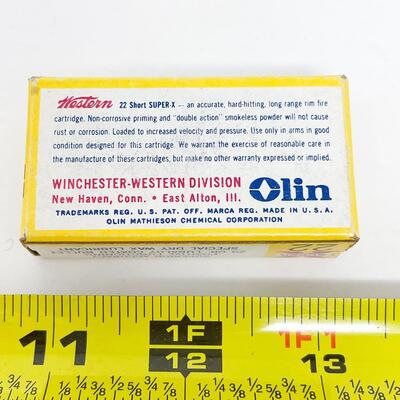 WESTERN SUPER X 22 RIM FIRE CARTRIDGES #2