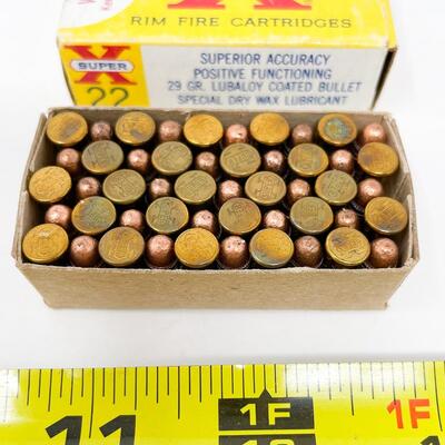 WESTERN SUPER X 22 RIM FIRE CARTRIDGES #2