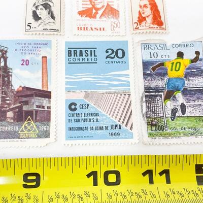 VINTAGE BRAZILIAN STAMPS LOT