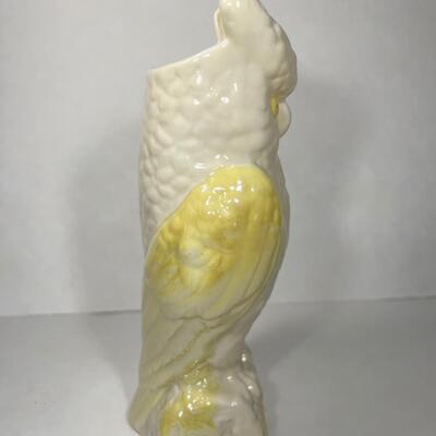 Belleek Irish Porcelain Owl Vase