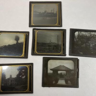 Lot of Early 20th Century Glass Slides