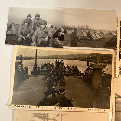 US ARMY WW2 Photograph Lot