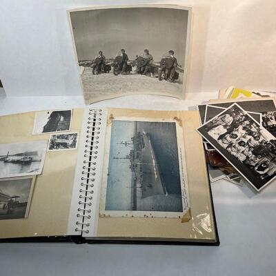 WW2 Military Photo Album & Others
