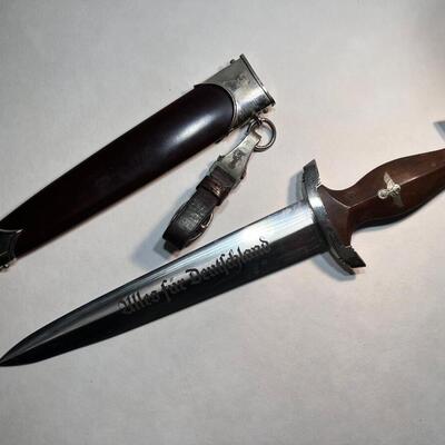 German WW2 SA Dagger with Original Sleeve