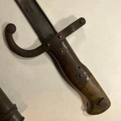 French 1875 Sword Bayonet