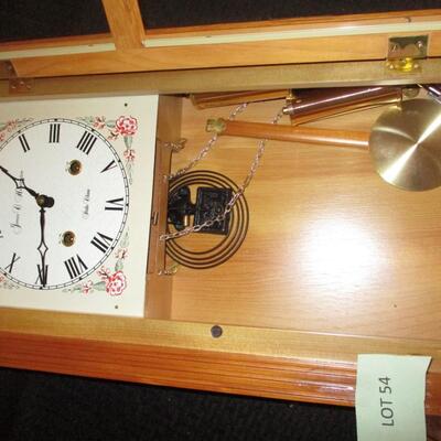 James C Huntington Strike Chime Clock