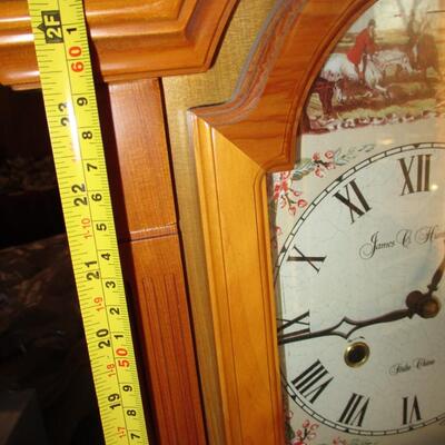 James C Huntington Strike Chime Clock