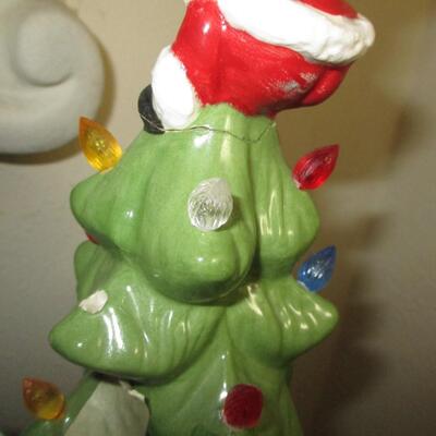 Lighted Ceramic Tree