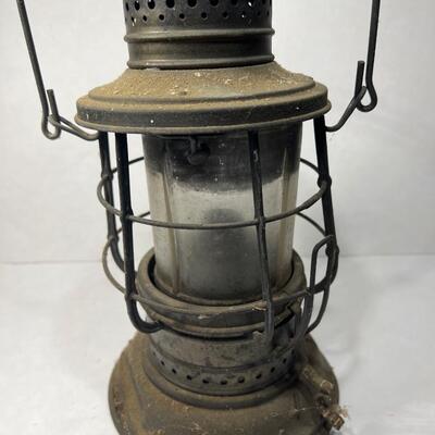 Antique oil lantern