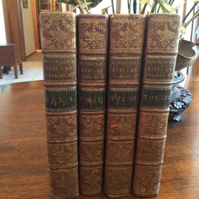 Robertsonâ€™s History of the Reign of Charles V.  1774