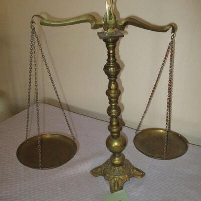 Brass Balance Scale