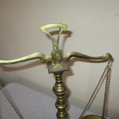 Brass Balance Scale